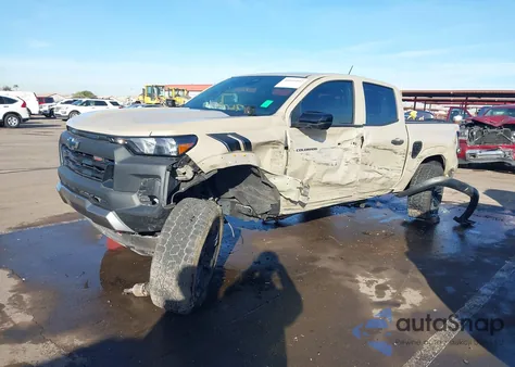 2024 Chevrolet Colorado 4Wd Trail Boss from USA, damaged, VIN 1GCPTEEK1R1208649